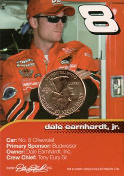 2001 Gold Collectibles Dale Earnhardt Jr. #NNO Dale Earnhardt Jr. Back