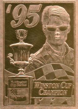 2002 Danbury Mint Jeff Gordon 23kt Gold Cards #NNO Jeff Gordon Front
