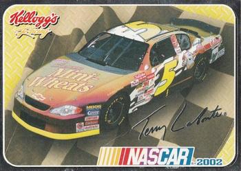 2002 Kellogg's Racing #1 Terry Labonte Front
