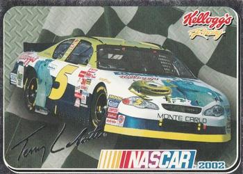 2002 Kellogg's Racing #2 Terry Labonte Front