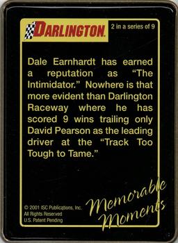 2001 ISC Memorable Moments #2 Dale Earnhardt Back