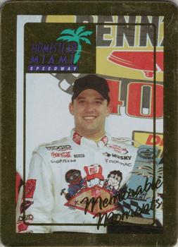 2001 ISC Memorable Moments #9 Tony Stewart Front