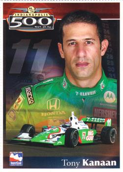 2004 Indianapolis 500 #NNO Tony Kanaan Front