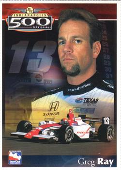 2004 Indianapolis 500 #NNO Greg Ray Front