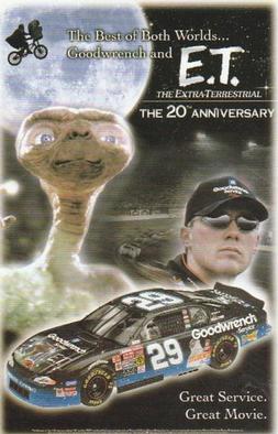 2002 Goodwrench E.T. #NNO Kevin Harvick Front