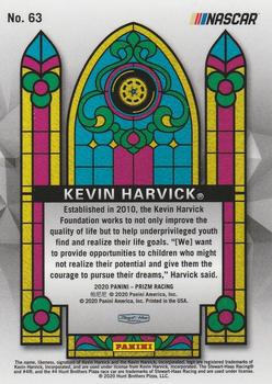2020 Panini Prizm #63 Kevin Harvick Back