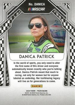 2020 Panini Prizm #DANICA Danica Patrick Back