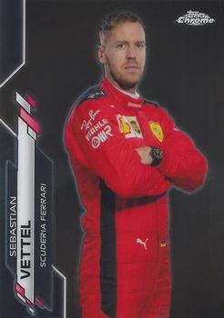 2020 Topps Chrome Formula 1 #3 Sebastian Vettel Front