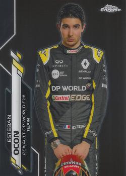 2020 Topps Chrome Formula 1 #10 Esteban Ocon Front