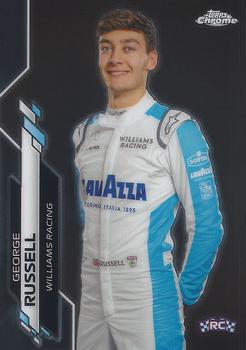 2020 Topps Chrome Formula 1 #19 George Russell Front