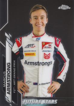 2020 Topps Chrome Formula 1 #45 Marcus Armstrong Front