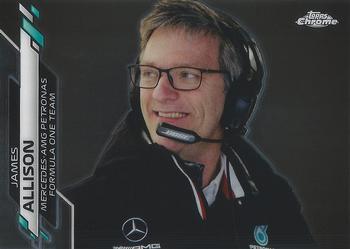 2020 Topps Chrome Formula 1 #99 James Allison Front
