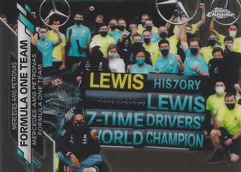 2020 Topps Chrome Formula 1 #100 Mercedes-AMG Petronas Formula One Team Front