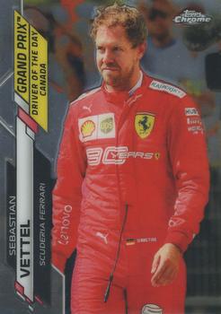 2020 Topps Chrome Formula 1 #160 Sebastian Vettel Front