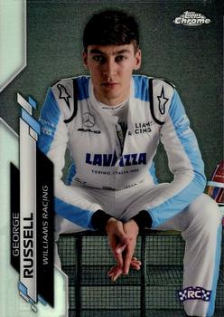 2020 Topps Chrome Formula 1 #19 George Russell Front