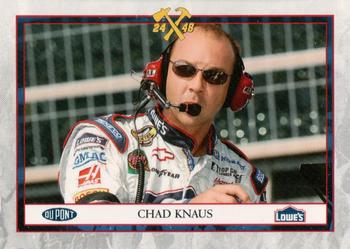 2005 Press Pass Dupont / Lowe's Racing #JGM 5 Chad Knaus Front