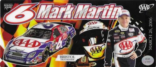 2006 AAA #3 Mark Martin Front