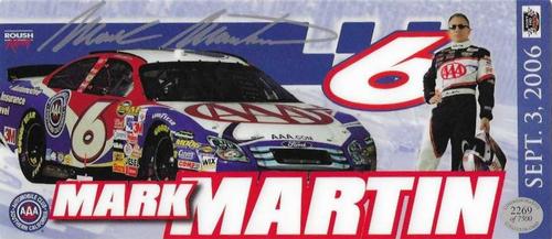 2006 AAA #NNO Mark Martin Front
