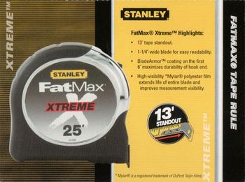 2006 Stanley Tools Series 6 #NNO Stanley Fat Max Xtreme Back