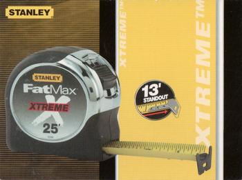 2006 Stanley Tools Series 6 #NNO Stanley Fat Max Xtreme Front