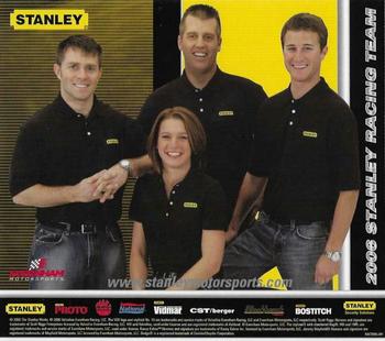 2006 Stanley Tools Series 6 #NNO Erin Crocker / Ray Evernham / Kasey Kahne / Jeremy Mayfield / Scott Riggs Back
