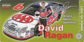 2007 AAA #6 David Ragan Front