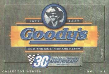 2007 Goody's Stickers #1 Cover Card Front