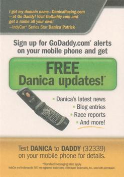 2007 Go Daddy #2 Danica Patrick Back