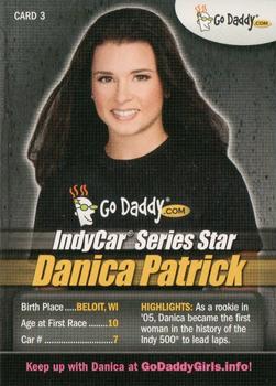2007 Go Daddy #3 Danica Patrick Front