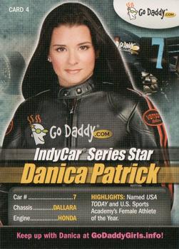 2007 Go Daddy #4 Danica Patrick Front