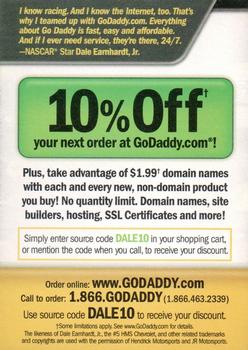 2008 Go Daddy #1 Dale Earnhardt Jr. Back