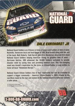 2008 National Guard #NNO Dale Earnhardt Jr. / Brad Arnold Back