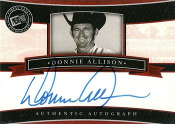 2005 Press Pass Legends - Autographs #NNO Donnie Allison Front