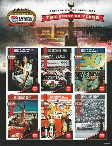 2011 Bristol Motor Speedway The First 50 Years - Panels #1 Set 1 of 4 Front