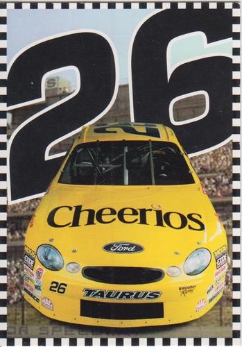1998 Cheerios #NNO Johnny Benson Front