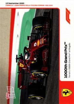2020 Topps Now Formula 1 #002 1000th Grand Prix Front