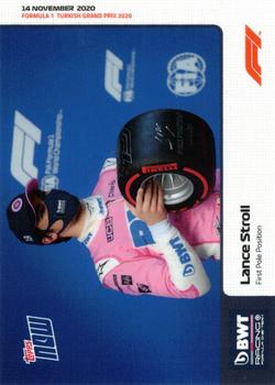 2020 Topps Now Formula 1 #016 Lance Stroll Front