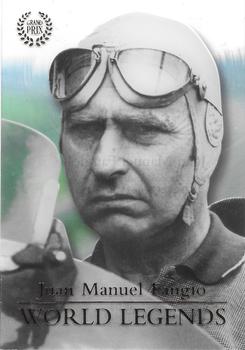 2005 Futera Grand Prix - World Legends #WL1 Juan Manuel Fangio Front