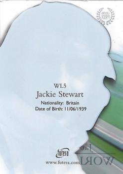 2005 Futera Grand Prix - World Legends #WL5 Jackie Stewart Back