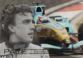 2005 Futera Grand Prix - Pace #01 Fernando Alonso Front
