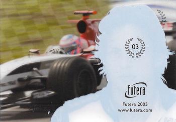 2005 Futera Grand Prix - Pace #03 Jenson Button Back