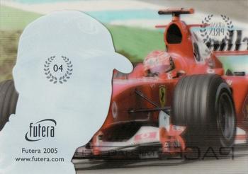 2005 Futera Grand Prix - Pace #04 Michael Schumacher Back