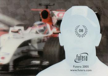 2005 Futera Grand Prix - Pace #08 Takuma Sato Back