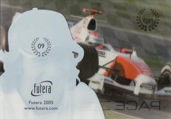 2005 Futera Grand Prix - Pace #09 Jarno Trulli Back