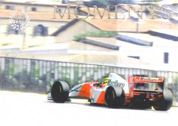 2005 Futera Grand Prix - Moments #MO3 Ayrton Senna Front