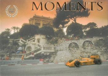2005 Futera Grand Prix - Moments #MO5 Ayrton Senna Front