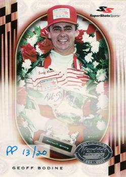2001 Super Shots Hendrick Motorsports - Autograph Silver Printer Proof #HSA2 Geoff Bodine Front