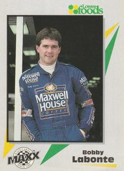 1993 Maxx Lowes Foods Stickers - Singles #NNO Bobby Labonte Front