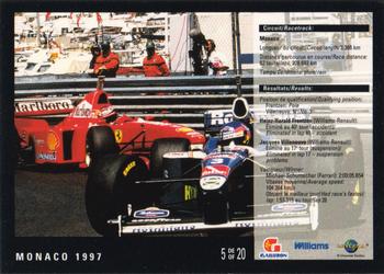 1998 Gailuron L'ete Des Champions Williams Racing #5 Jacques Villeneuve / Heinz-Harald Frentzen Back