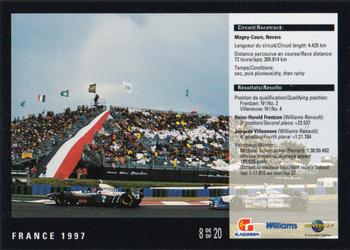 1998 Gailuron L'ete Des Champions Williams Racing #8 Jacques Villeneuve Back